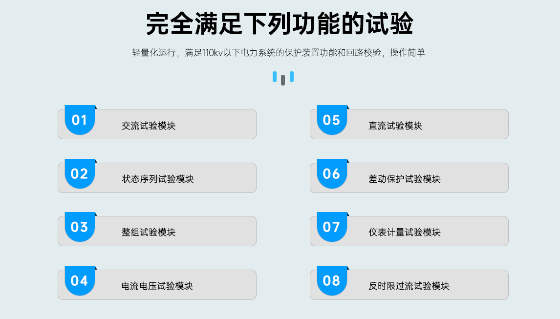 三相继电保护测试仪功能介绍